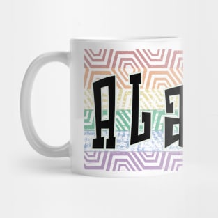 LGBTQ PATTERN AMERICA ALASKA Mug